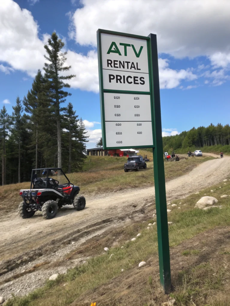 atv rental prices